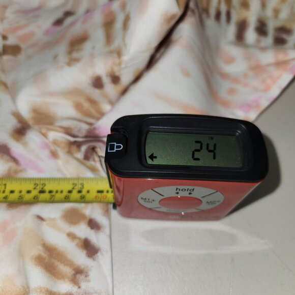 Lands End XL Tie-Dye Long Sleeve Tunic Top With Button Detail Cotton.4034 - Picture 8 of 10